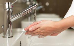 正确洗手六步法共同做好手卫生