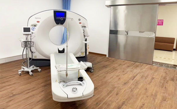 新吴区医疗卫生机构中目前最为先进的螺旋CT